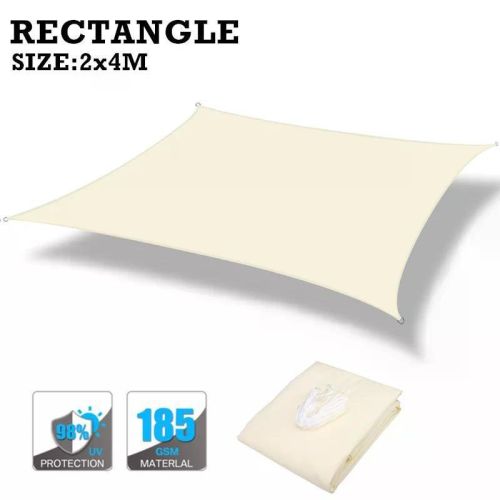 160GSM Waterproof Awning Sunshade Sun Shade Sail For Outdoor Garden Beach Camping Patio Pool Sun Canopy Tent Sun Shelter 160GSM Waterproof Awning Sunshade Sun Shade Sail For Outdoor Garden Beach Camping Patio Pool Sun Canopy Tent Sun Shelter