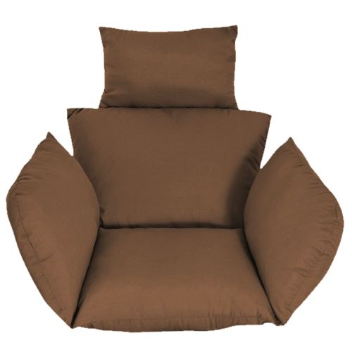 Egg Chair Cushion Hanging Basket Seat Cushion Thicken Soft Egg Swing Chair Pad Hanging Egg Chair Cushion with Headrest Egg Chair Cushion Hanging Basket Seat Cushion Thicken Soft Egg Swing Chair Pad Hanging Egg Chair Cushion with Headrest